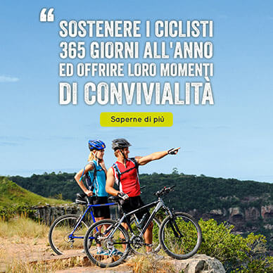 logis hotels partner per i ciclisti