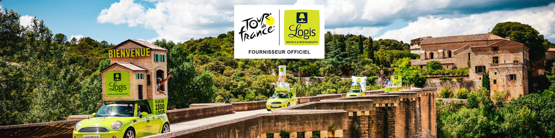 Logis Hotels hebergeur officiel Tour de France 2020