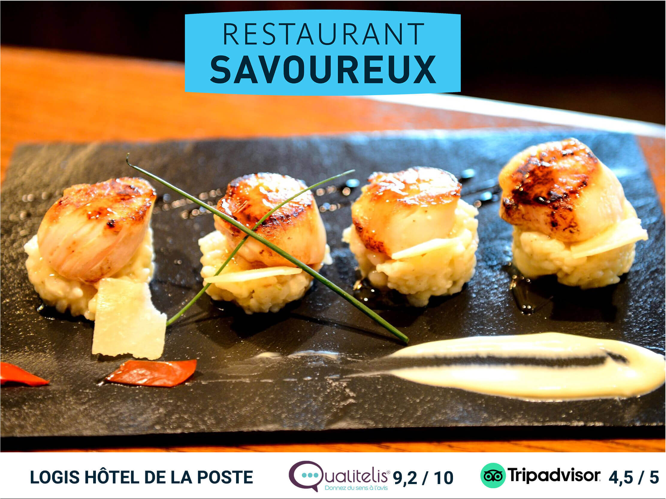 Restaurant Savoureux : LE PLAISIR D’UNE CUISINE TOUT EN FINESSE.