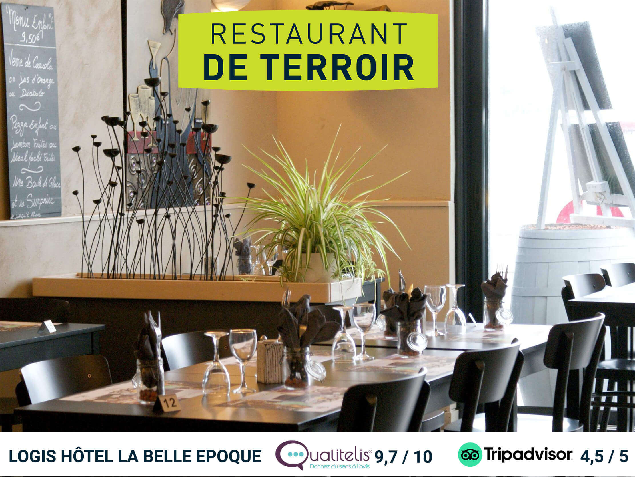 Restaurant de Terroir : UNE CUISINE RÉGIONALE EN TOUTE CONVIVIALITÉ.